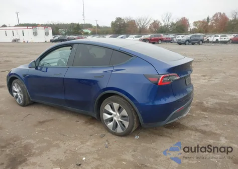 2021 Tesla Model Y Long Range Dual Motor All-Wheel Drive из США, поврежденный, VIN 5YJYGDEE9MF060795